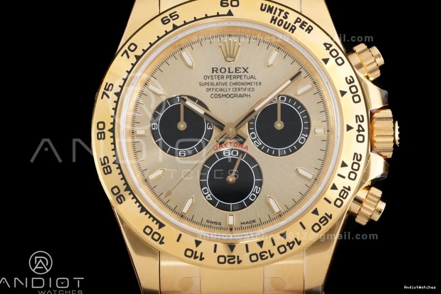 Packable 126508 Best 796 Edition VSF Dial Oyster Sub-dial 1:1 Daytona On Black YG Gain DD Weight Bracelet 0425